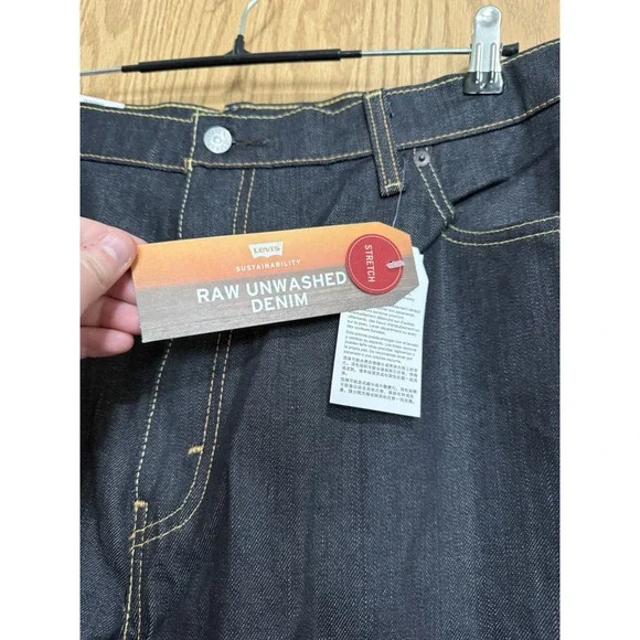 Levi 541 Dark Wash Denim Big & Tall 42x34 Athletic Fit Men's Jeans NWT